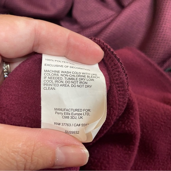 PGA Tour jacket men's size XXL pullover 1/2 zip burgundy golf golfer - Picture 5 of 9